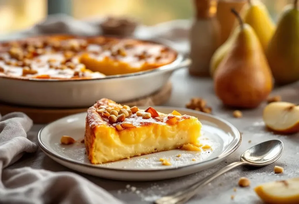 « Je n'ose plus préparer d'autres desserts quand j'accueille des invités en hiver » : ce clafoutis express qui a transformé mes fins de repas en famille